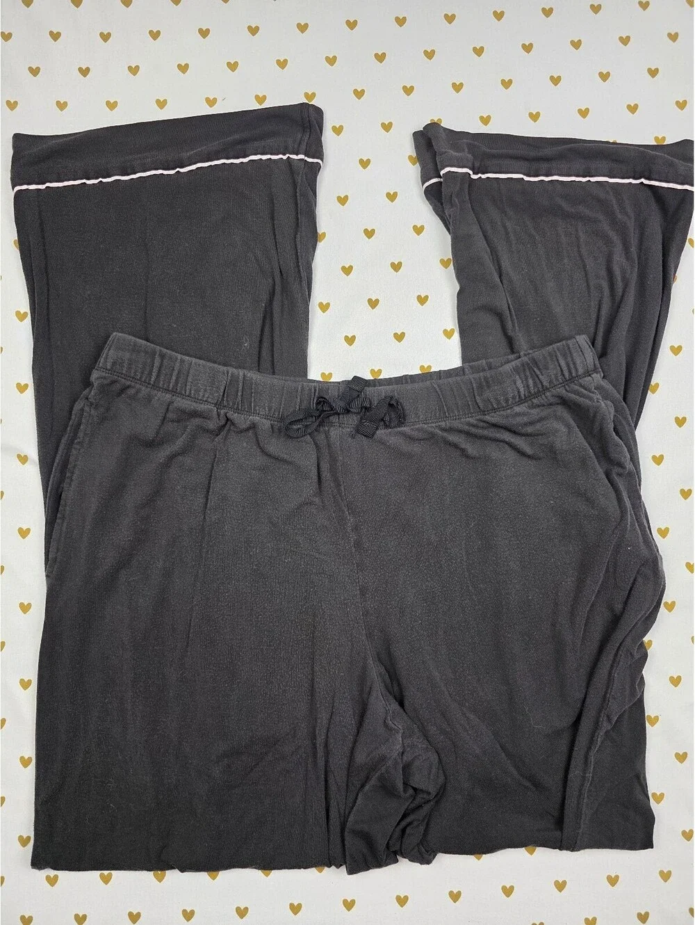 Victorias Secret Black Large Modal Soft Lounge Sleep Pants Pajama Bottoms - Picture 1 of 5